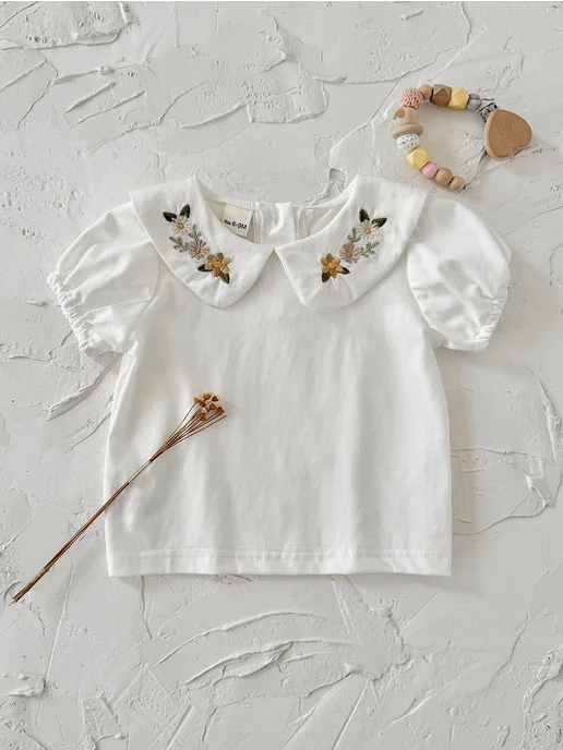 FMPDC baby Футболка для новорожденных, белый, фото 6