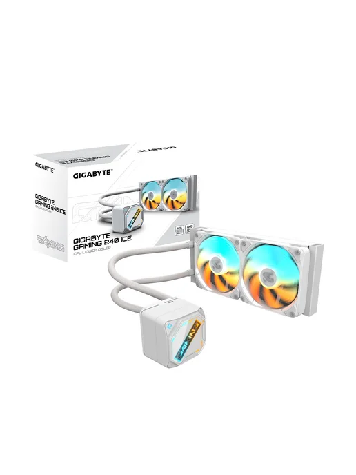 Gigabyte Жидкостное охлаждение GME 240I Белый (GP- GME 240I), белый, фото 5