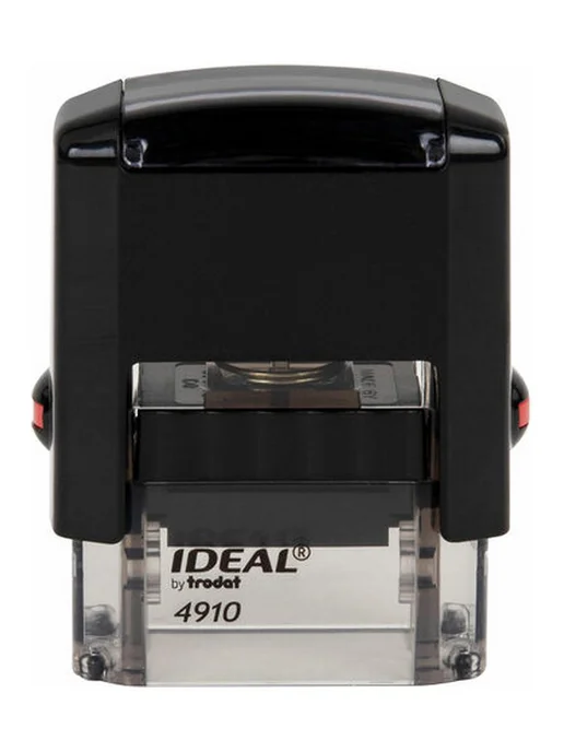 1шт. Оснастка для штампа оттиска 26х9 мм синий Ideal 4910, 26x9 мм, 5 шт, фото 2