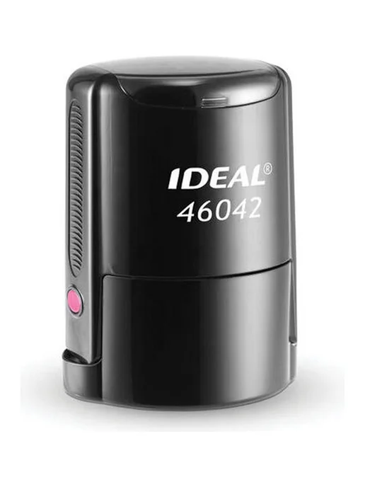 1шт. Оснастка для печатей оттиск D=42 мм синий Ideal P2, 1 шт, фото 2