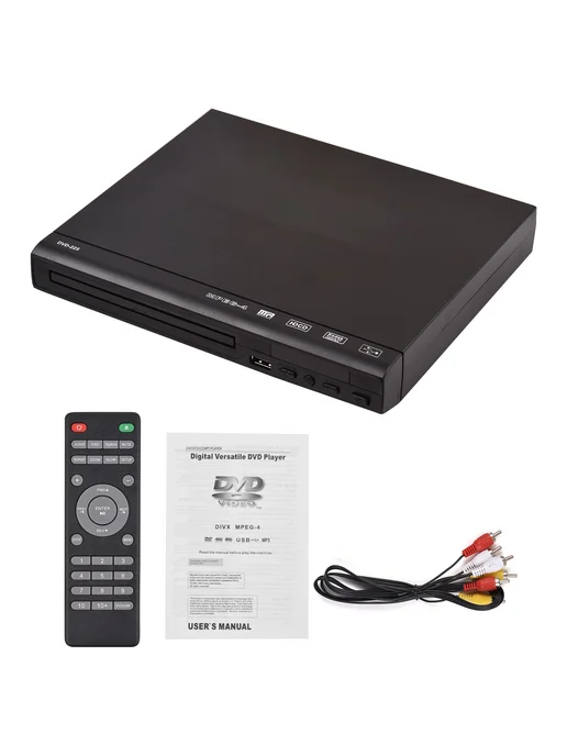 720P DVD-плеер 225 с выходами USB и AV, вариант, фото 2