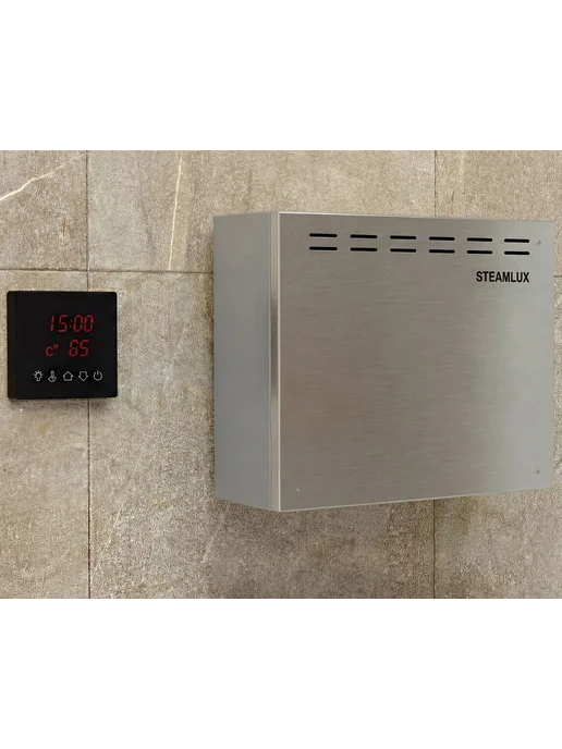 STEAMLUX Парогенератор HOME 3 кВт для бани, сауны и хамама, 3 кВт, фото 8