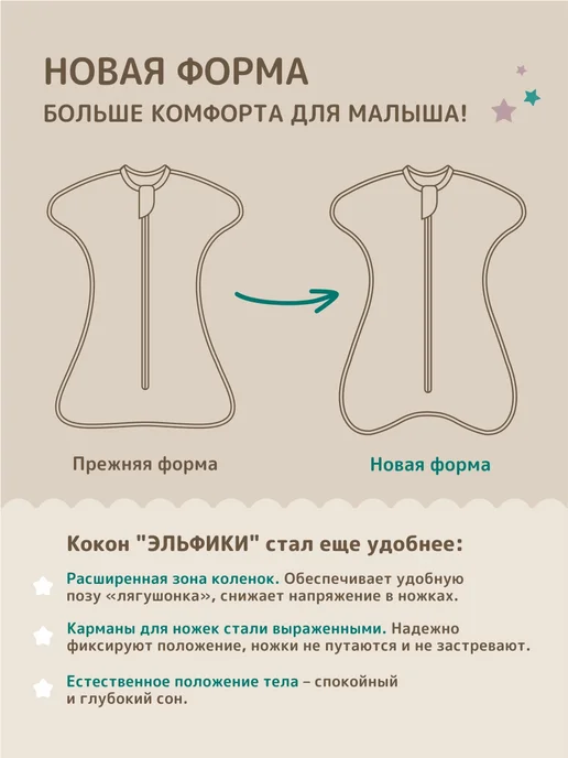 Эльфики Спальный мешок для новорожденных тонкий ажурный, белый, фото 8