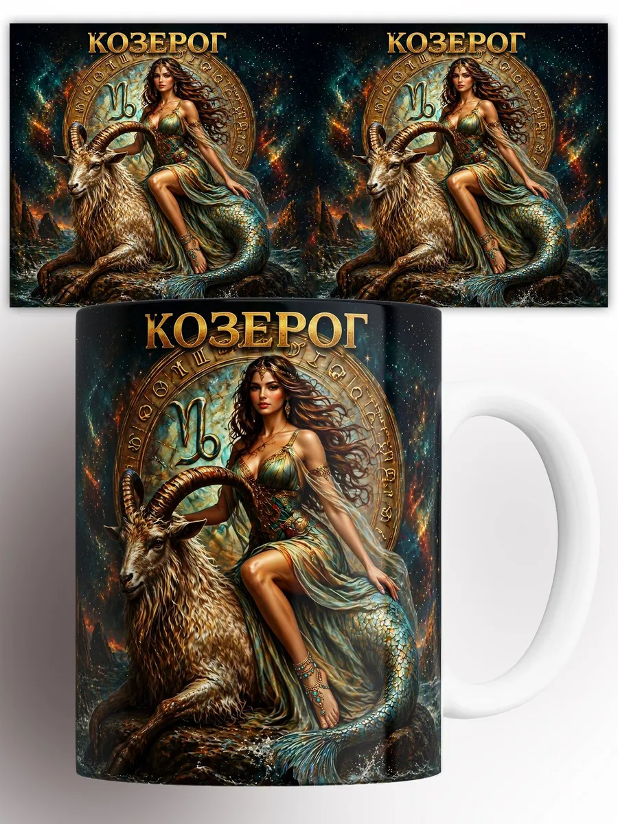 Кружка Знаки зодиака Девушка Козерог