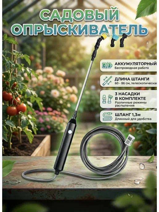 Опрыскиватель садовый, вариант