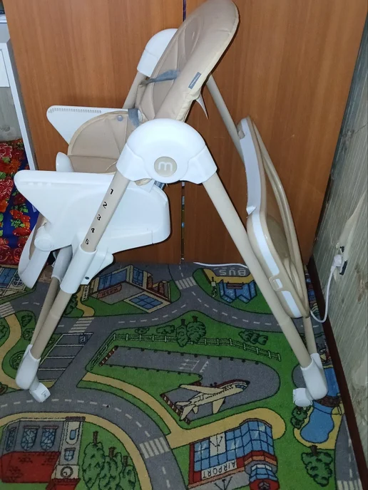 стул детский для кормления, белый, фото 2