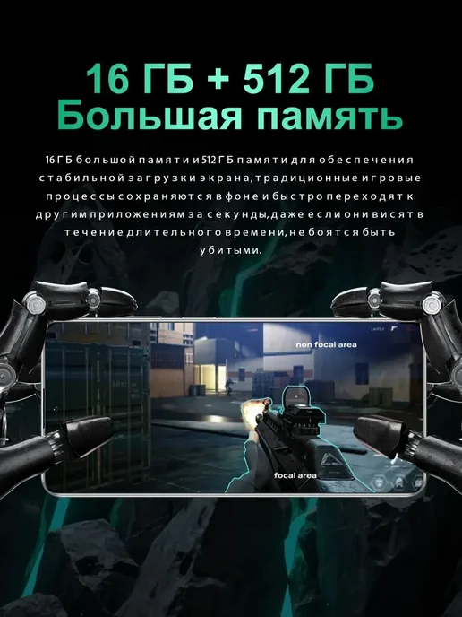 Смартфон TECNO Pova 6 Pro 12/512 ГБ, черный, фото 6