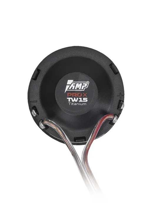AMP Твитеры автомобильные PRO X TW15 Titanium (с конденсатором), титан, фото 5