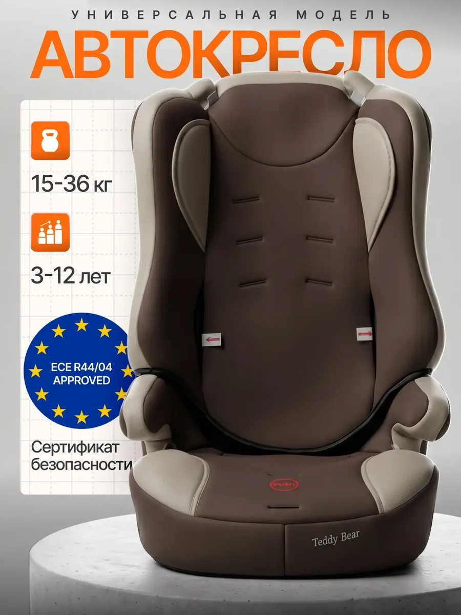 Автокресло детское 15-36 кг