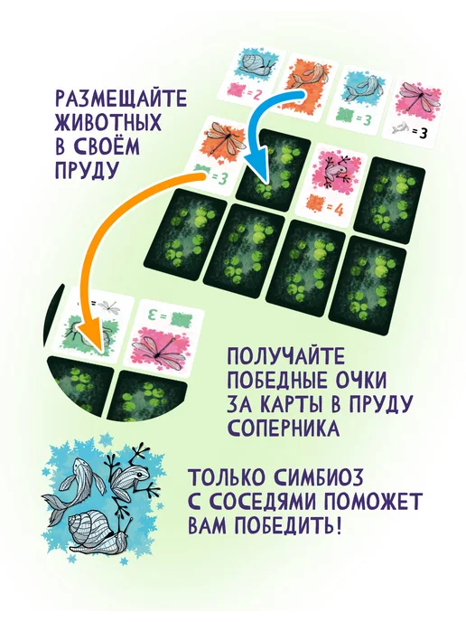 Эврикус Настольная игра "Симбиоз", вариант, фото 3