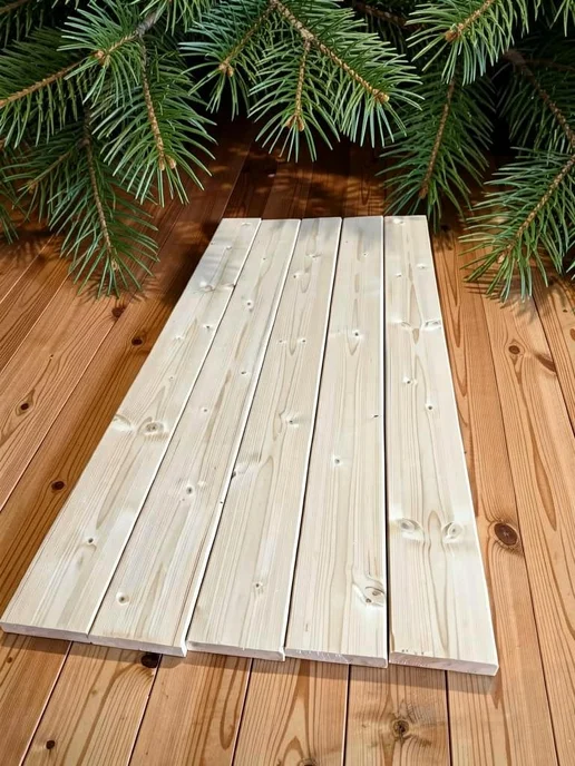 Доска строительная строганная 20×95×1м планкен, 5 шт АВ, 20x95, 1 м, фото 7