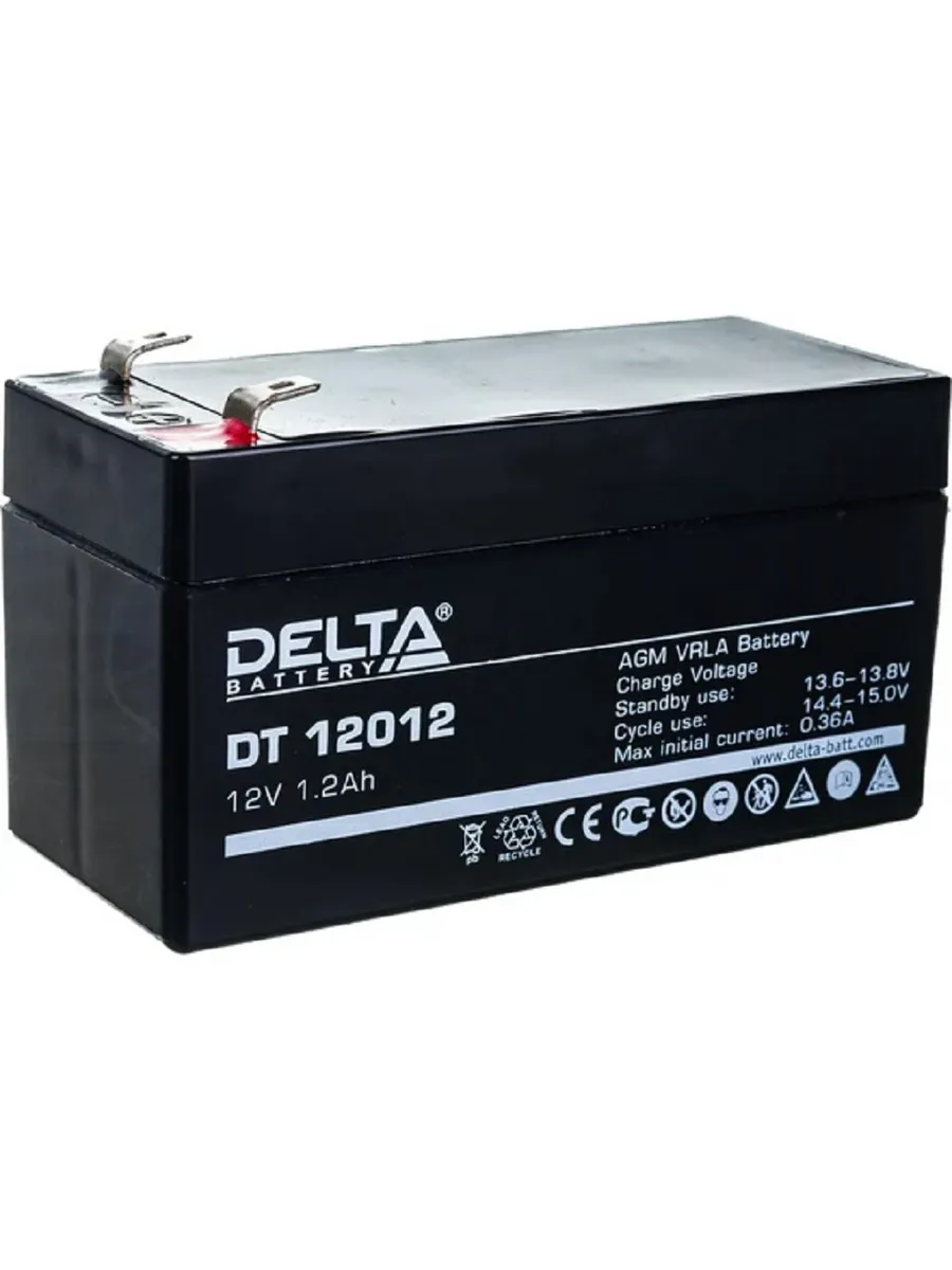 аккумуляторная батарея для ИБП DT 12012 12B 1.2Ач