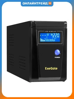 EXEGATE ИБП инвертор, синус, для котла SineTower SN-600.LCD.AVR.2SH