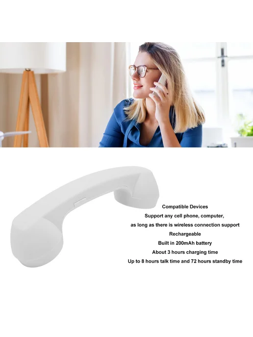 Телефонная трубка Bluetooth, вариант, фото 16
