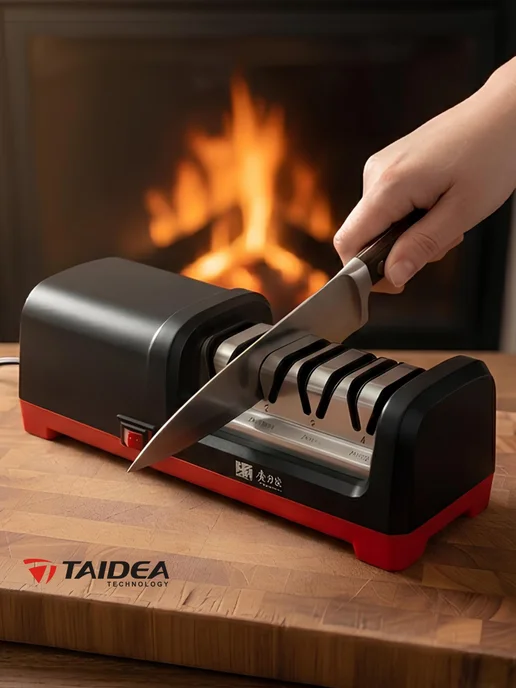 TAIDEA Электрическая точилка для ножей Tаidea TG2102, серый, фото 2
