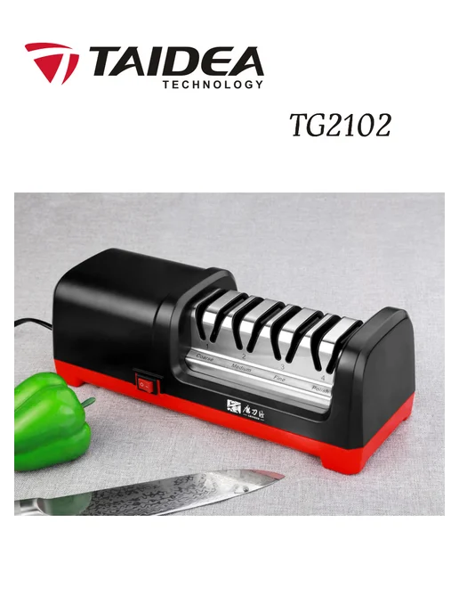 TAIDEA Электрическая точилка для ножей Tаidea TG2102, серый, фото 4