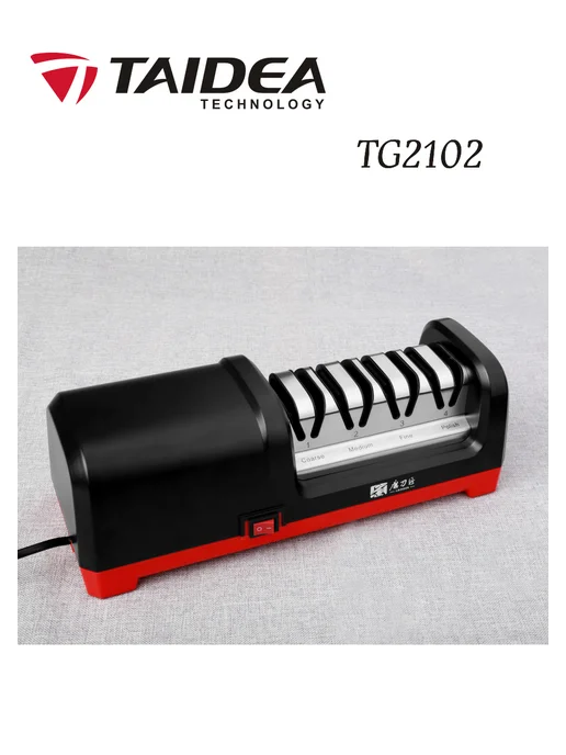 TAIDEA Электрическая точилка для ножей Tаidea TG2102, серый, фото 5