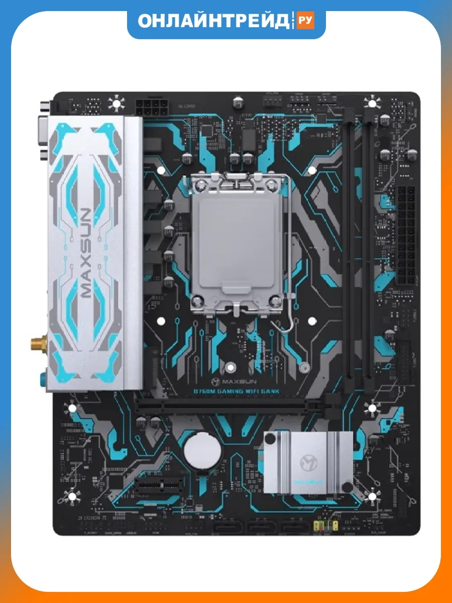 Maxsun Материнская плата MS-B760M GAMING WIFI GANK V2 (LGA1700, mAT…
