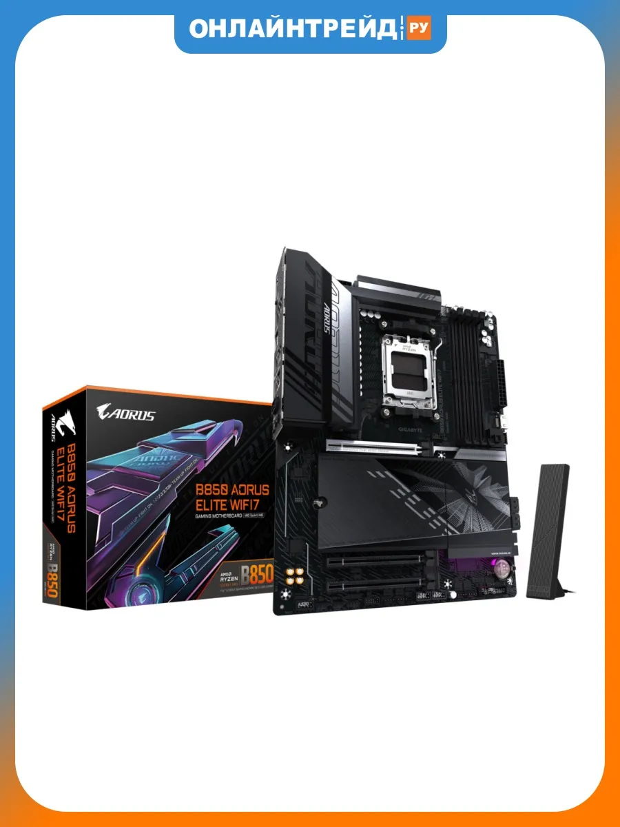 Gigabyte Материнская плата B850 AORUS ELITE WiFi7 (AM5, ATX)