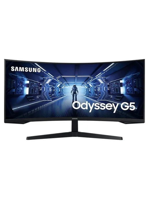 Samsung Монитор игровой 34" C34G55TWWI 165 Гц, черный, фото 2