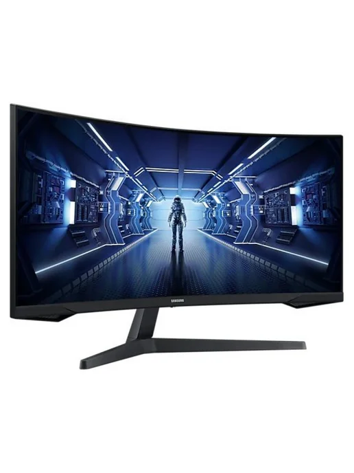 Samsung Монитор игровой 34" C34G55TWWI 165 Гц, черный, фото 4