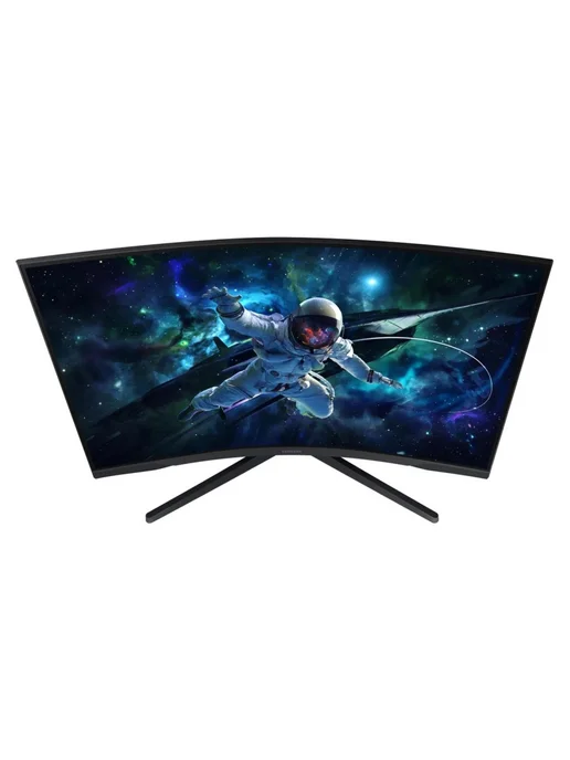 Монитор Samsung 32" S32CG550EI, 2560x1440, VA, 165Hz, HDMI+DP, pivot, curved, черный, черный, фото 4