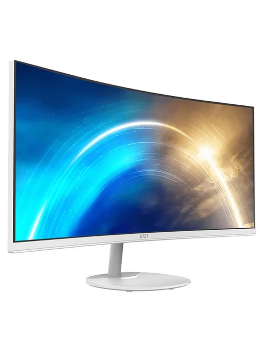 MSI 34" Монитор PRO MP341CQW E12, VA, 3440x1440, 120Гц (9S6-3PB2, белый, фото 3