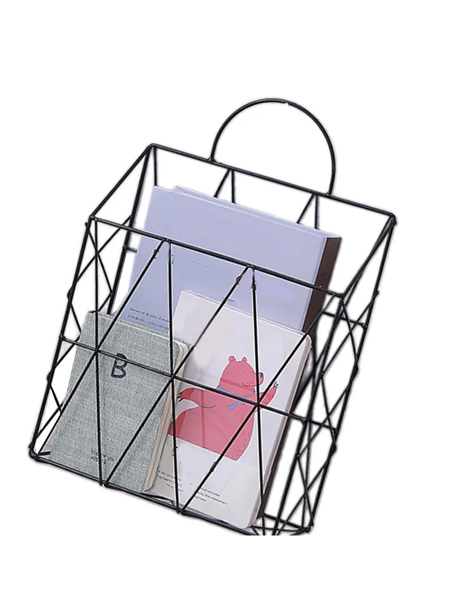 Газетница настенная металлическая 25x10x37 см