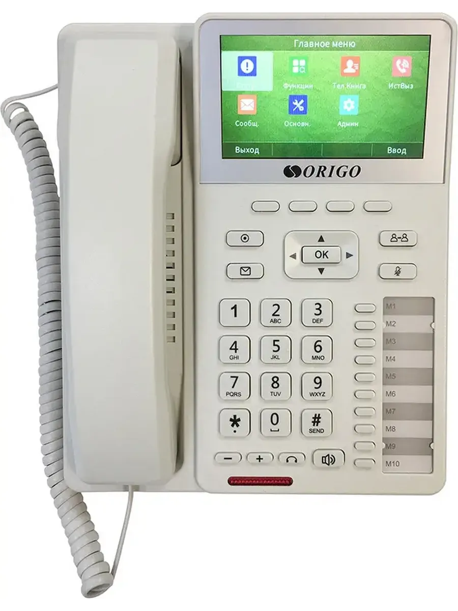 Телефон стационарный OPH500 белый (OPH500/A1B)
