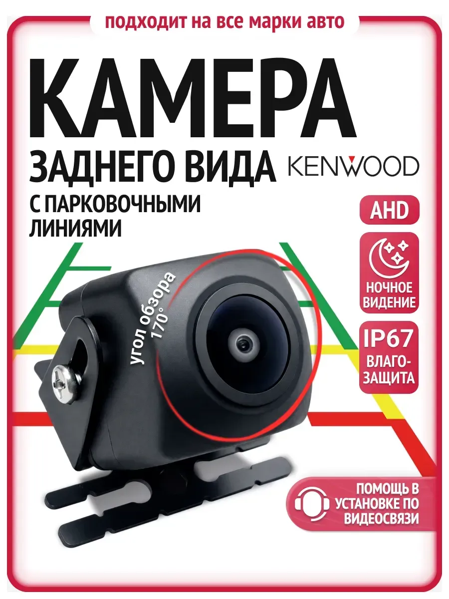 Камера заднего вида для машины kenwood