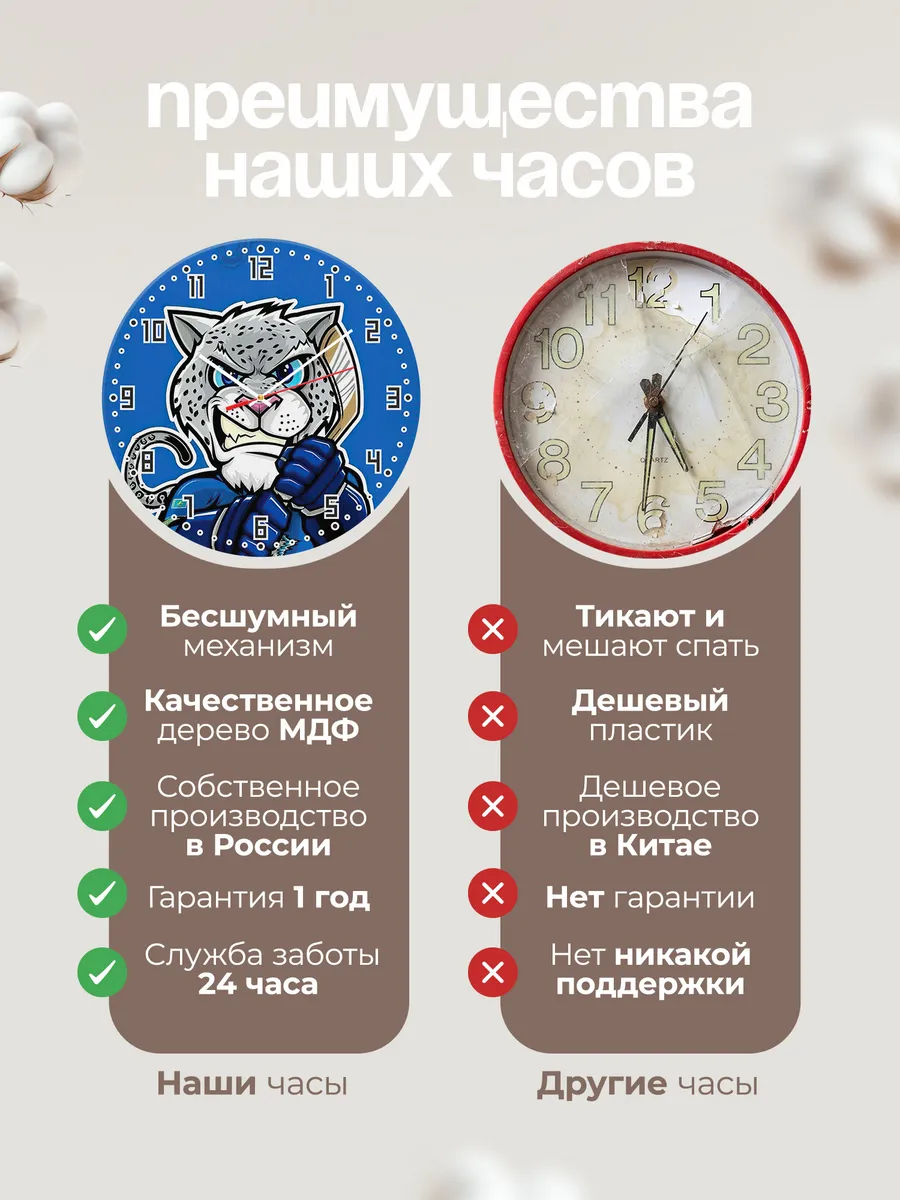 Часы настенные Барыс Астана — фото 10