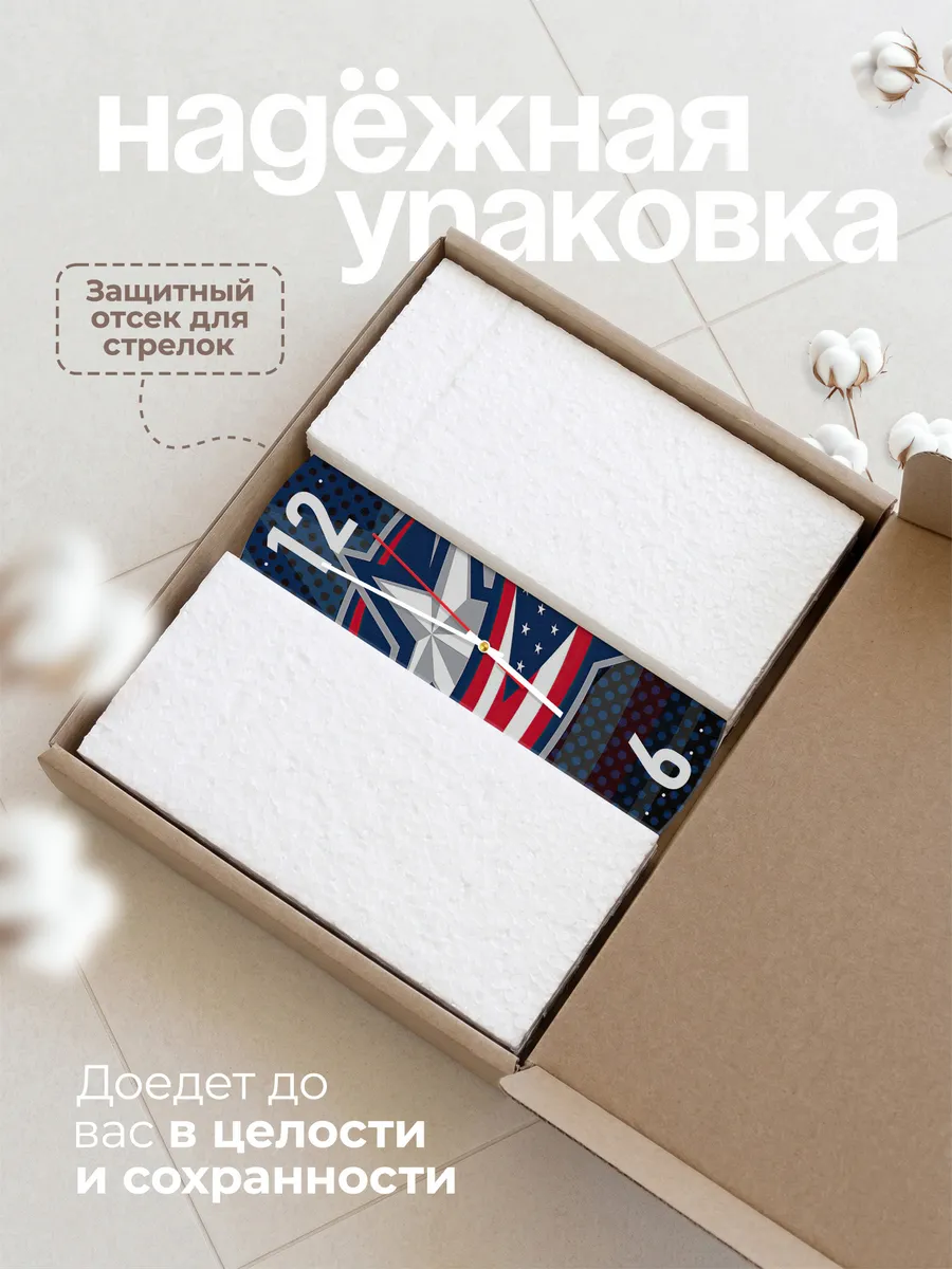 Часы настенные Columbus Blue Jackets лого — фото 9