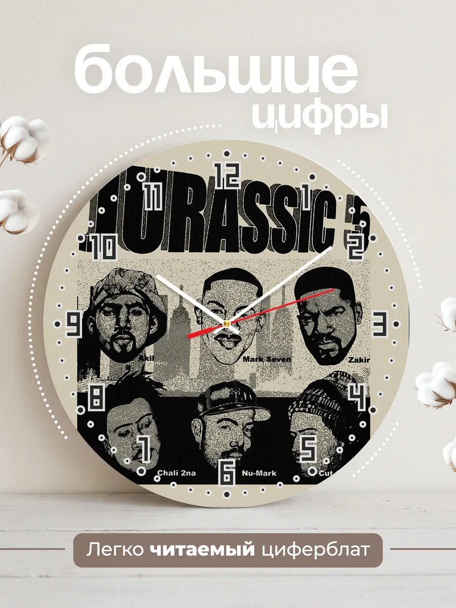 Часы настенные Jurassic — фото 2
