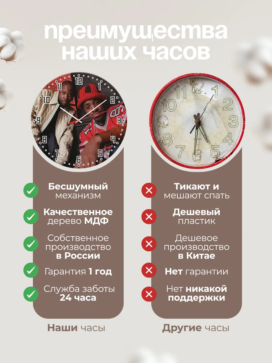 Часы настенные OutKast — фото 10