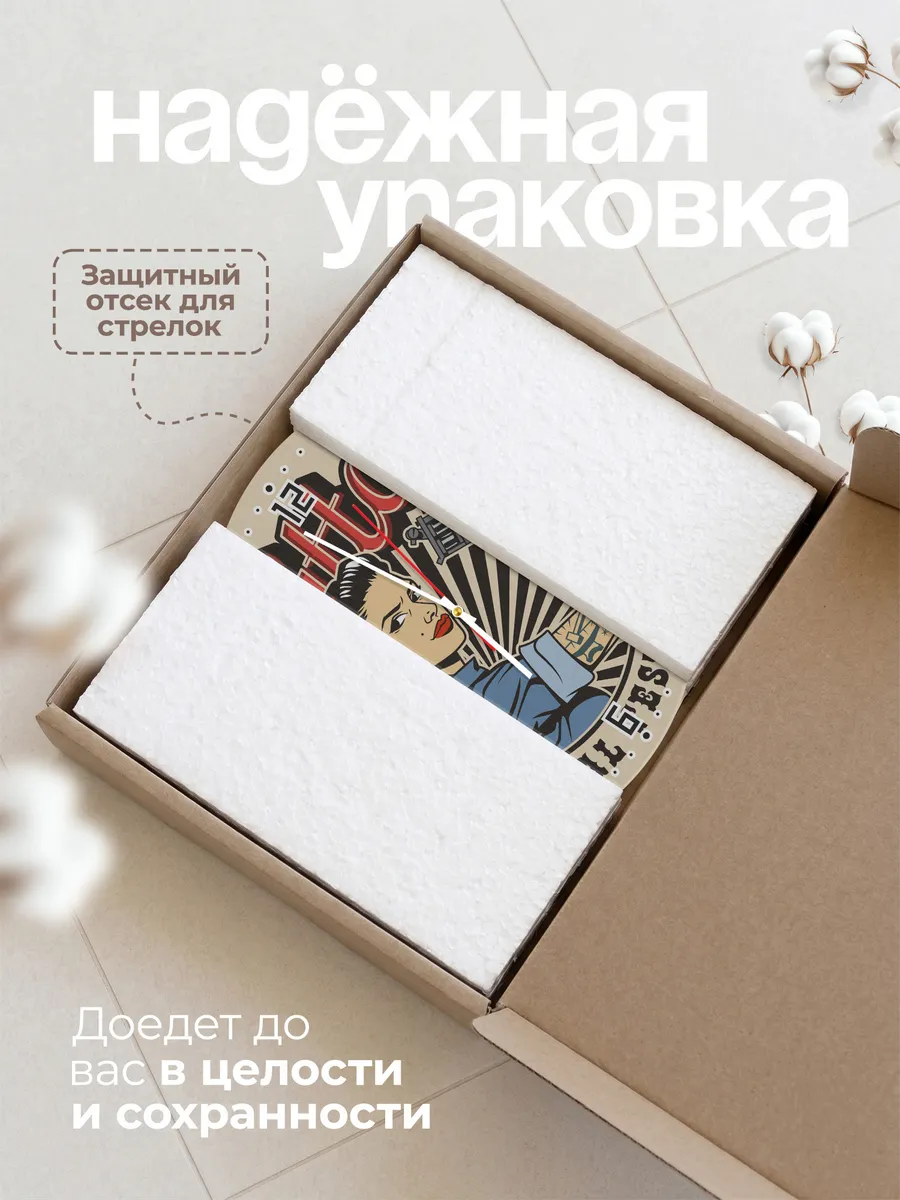 Часы настенные для тату мастера — фото 9