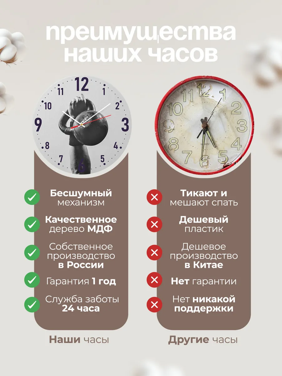 Часы настенные с Гирей — фото 10