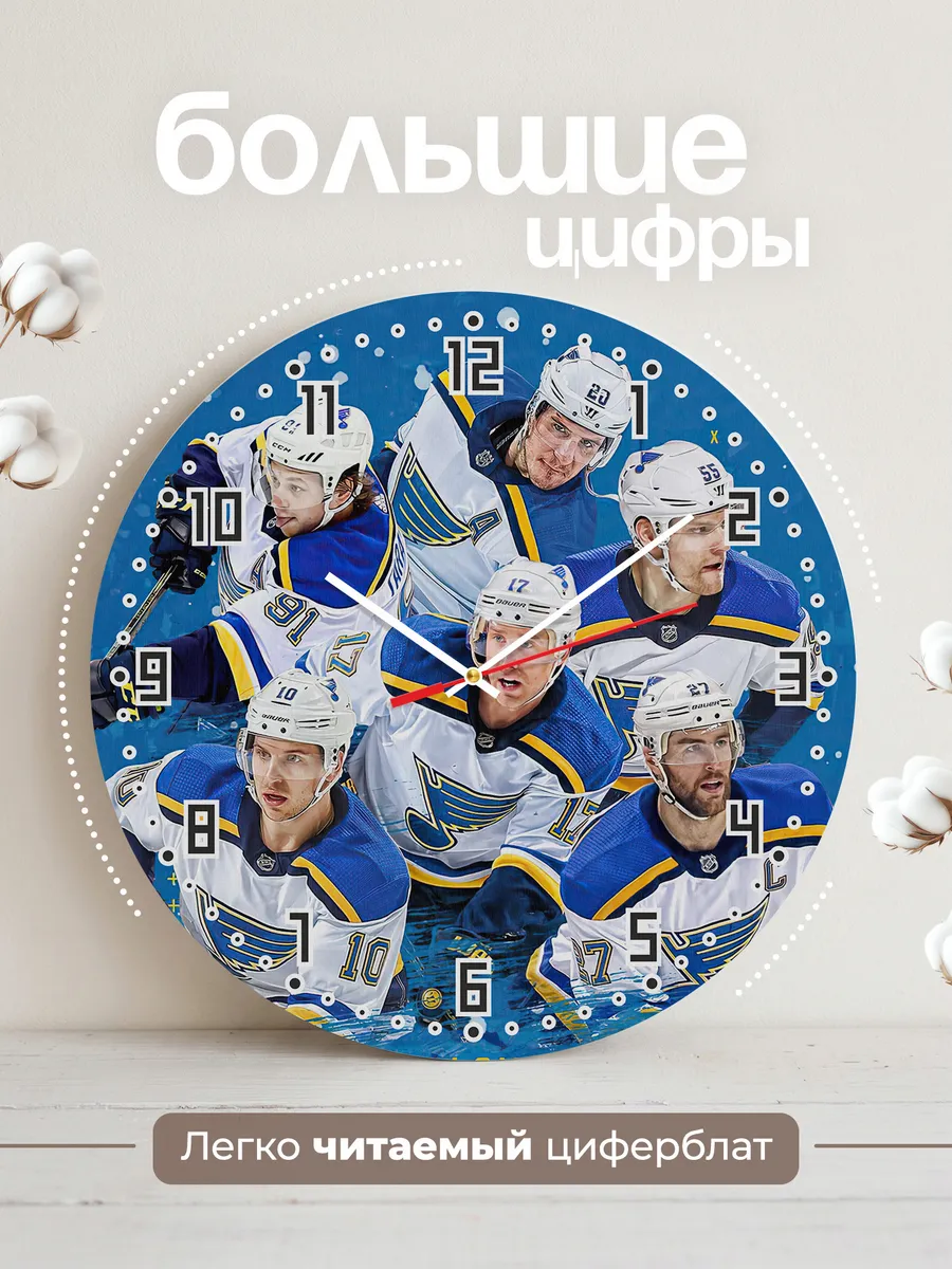 Часы настенные St. Louis Blues — фото 2