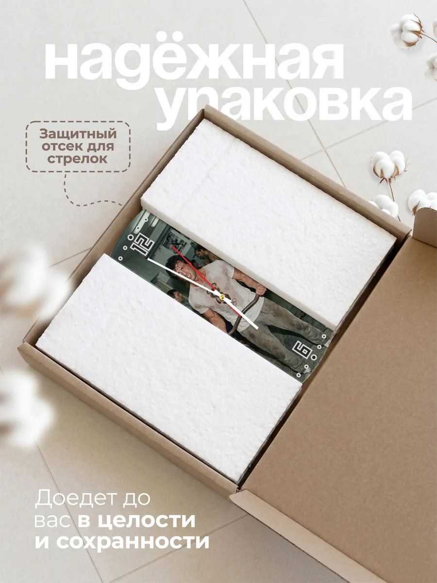 Часы настенные для Качалки в стиле подвала 90-х — фото 9