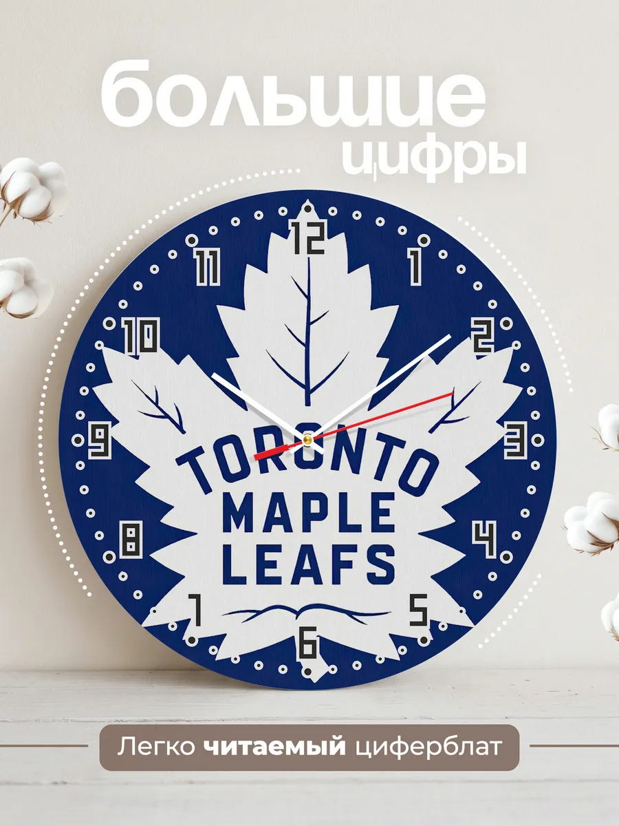Часы настенные Toronto Maple Leafs — фото 2