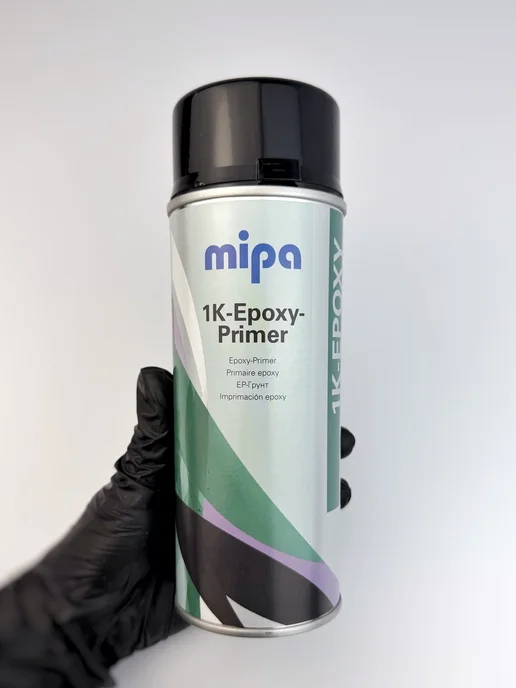 mipa Грунт эпоксидный 1K-Epoxy-Primer черный, 400 мл, 400 мл, черный, фото 4