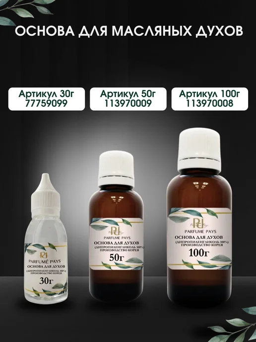 PARFUME PAYS Отдушка для духов, свечей, мыла, 30 мл, фото 5