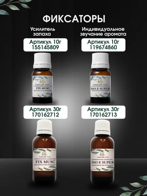 PARFUME PAYS Отдушка для духов, свечей, мыла, 30 мл, фото 8