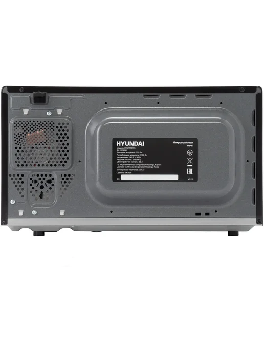 Микроволновая печь Hyundai HYM-M2095 20л 700Вт черный, 20 л, 700 Вт, фото 8