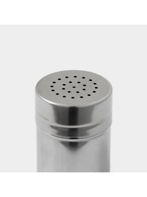 Лавка Солонка из нержавеющей стали, 120 мл, 5х7 см, 5x7 см, 120 мл, фото 3