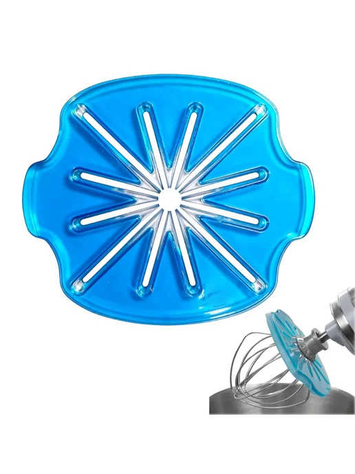 Для Stand Mixer губка-скребок, зел, 6-винтовая, синий, фото 3