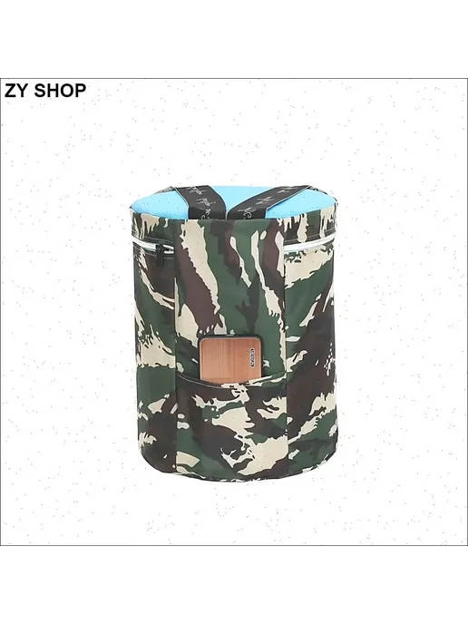 Садовая скамейка-стул 25х25х25 см, камуфляж, 25x25 см, фото 2