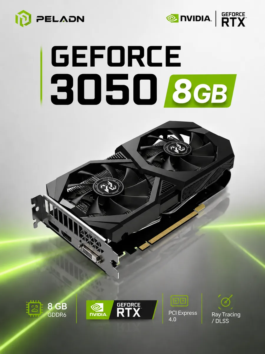 NVIDIA GeForce RTX 3050 8GB GDDR6