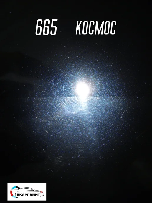 Ёкарпэйнт 665 Космос краска от сколов и царапин, черный, фото 7