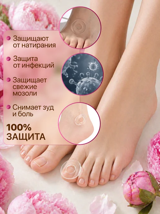 FORTBASE Пластырь от мозолей Разгрузка от мозолей силиконовая, 12 шт, фото 4