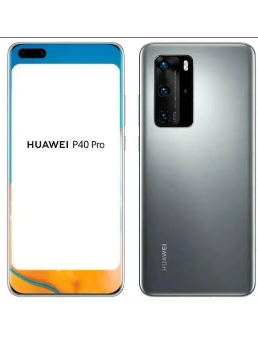 Смартфон P40 Pro Global 8 256 ГБ, серебристый Huawei 995644268 купить за 23 498 ₽ в интернет‑магазине Wildberries